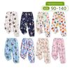 Summer Children's Anti-Mosquito Pants Boys' Girl Ultra-Thin Cotton Silk Trousers Baby Rayon Pants Sun-Proof Insect-Proof Cartoon
