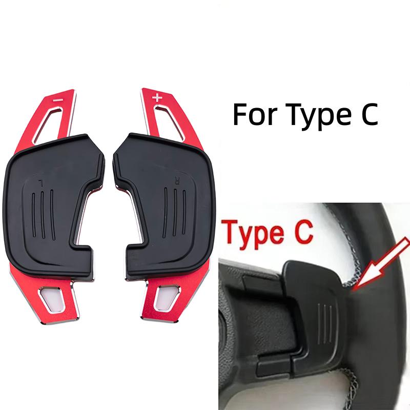 2026 Hot For Volkswagen VW Car Steering Wheel Paddle Shift Extend Shifter Sticker For VW Golf 7 GTI MK7 GTE GTD RLINE Volkswage