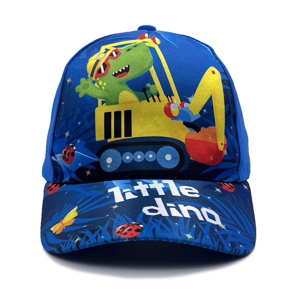 Dinosaur Cartoon Kids Baseball Cap With Sun Protection For Summer Play And Outdoor Activities