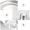 4pcs Stainless Steel Cup Reusable Sealing Lid For Water Tea Coffee Mug Replacement Universal Round Metal Lid Home Kitchen