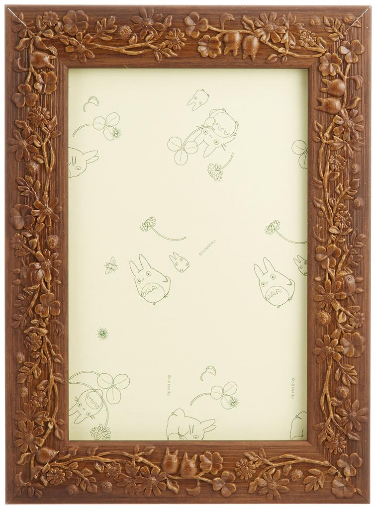 ENSKY Puzzle Studio Ghibli Mini Brown Frame, Puzzle, Acorn, (10x14.7cm)