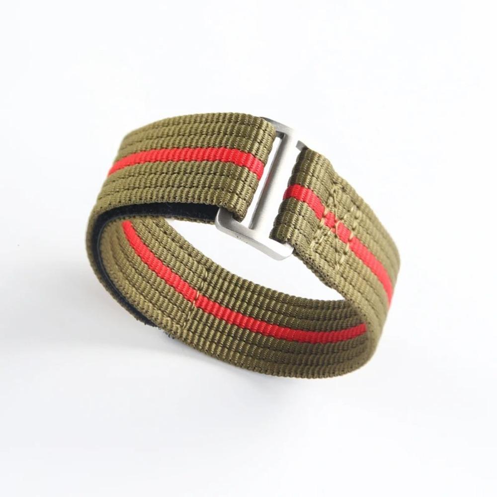 22mm Washable Bracelet Nylon Premium Watchband Comfortable Loop Strap for Tudor Bay Sport