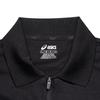 Asics Einfarbiges Poloshirt Unisex Oberteile Schwarz 2203A213-001