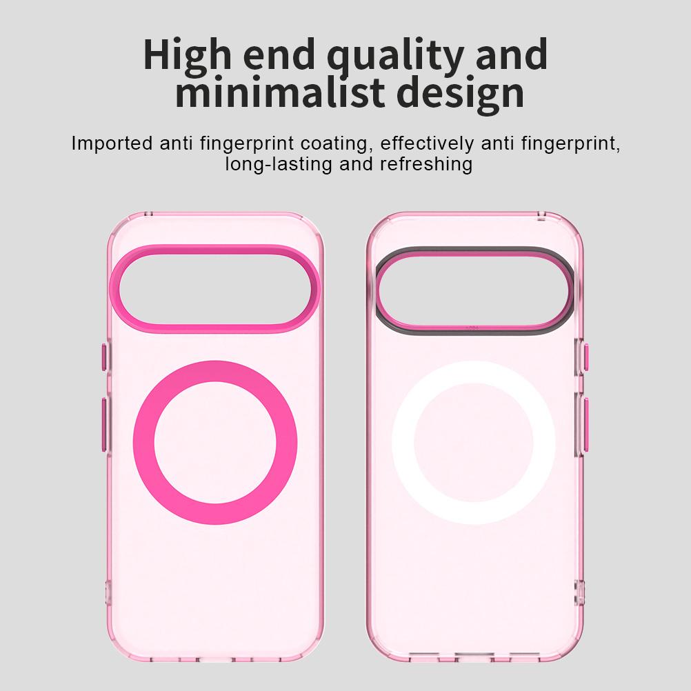 Matte Candy Color for Case for Google Pixel 9 8 10 Pro XL 9A 8A 9 XL Magnetic Frosted Soft TPU Cover for Pixel 10 Pro
