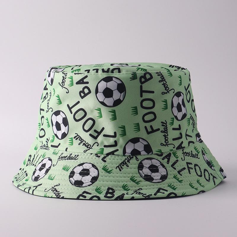 Digital printing small edge bucket hat spring and summer double-sided can wear outdoor sunshade basin hat spot