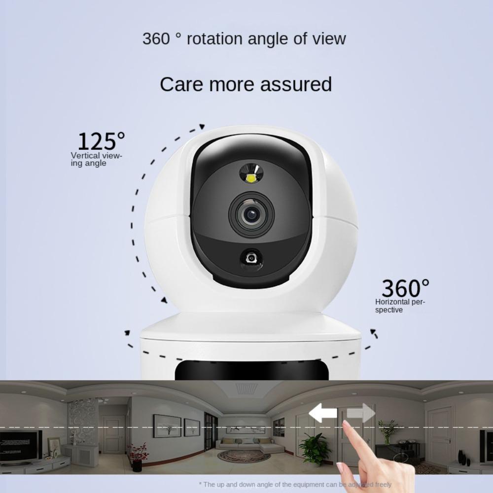 2K WiFi Indoor Camera 360° Smart Baby Monitor Camera Wireless WiFi Surveillance Camera  Baby