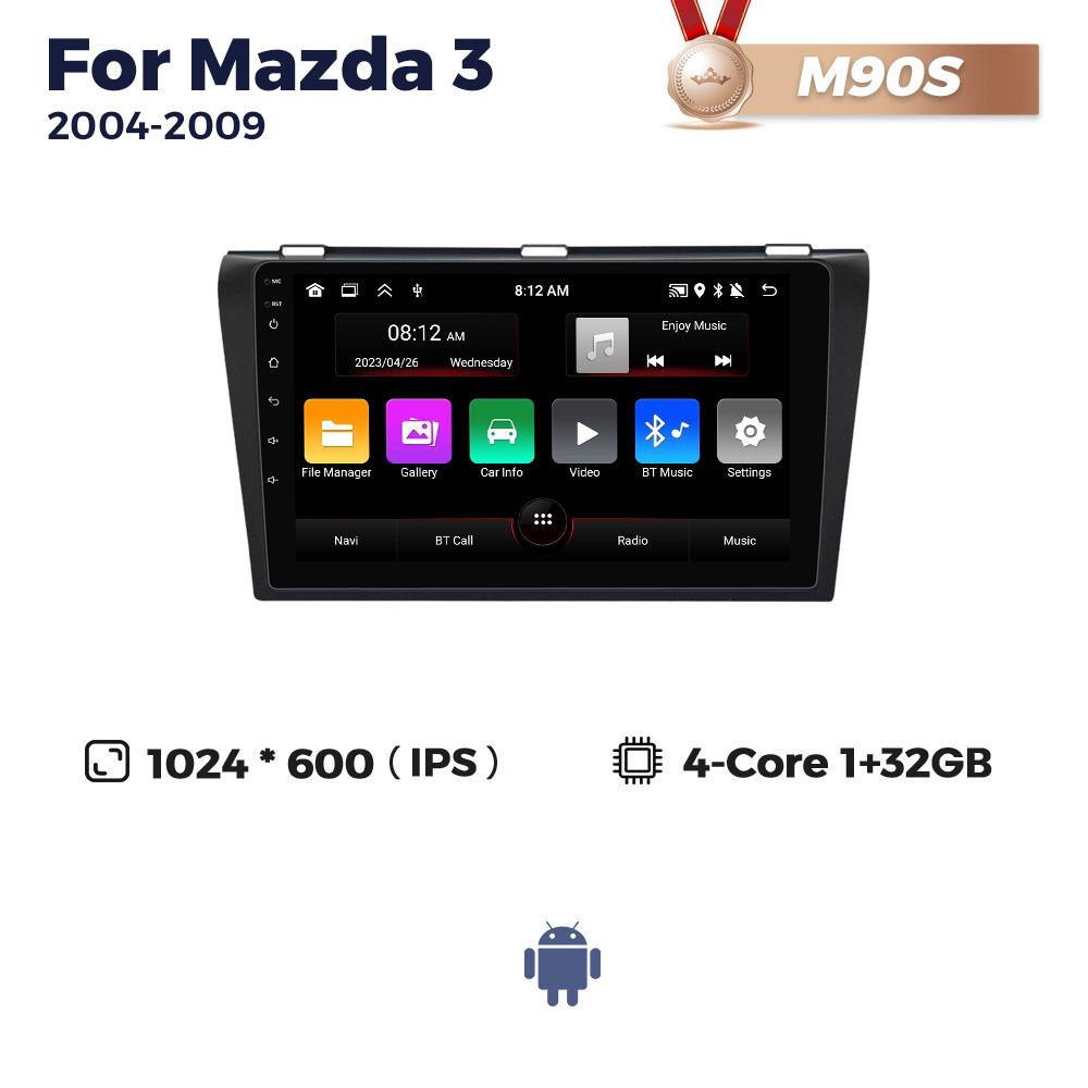 

Navifly 8Core 8+256G Android Car Radio для Mazda 3 2003 2004-2009 2Din головное устройство мультимедийный видеоплеер GPS Carplay Auto Stereo