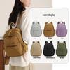 Unisex Korean Style Nylon Commuter Backpack - Casual, Waterproof, Versatile & Portable for Travel