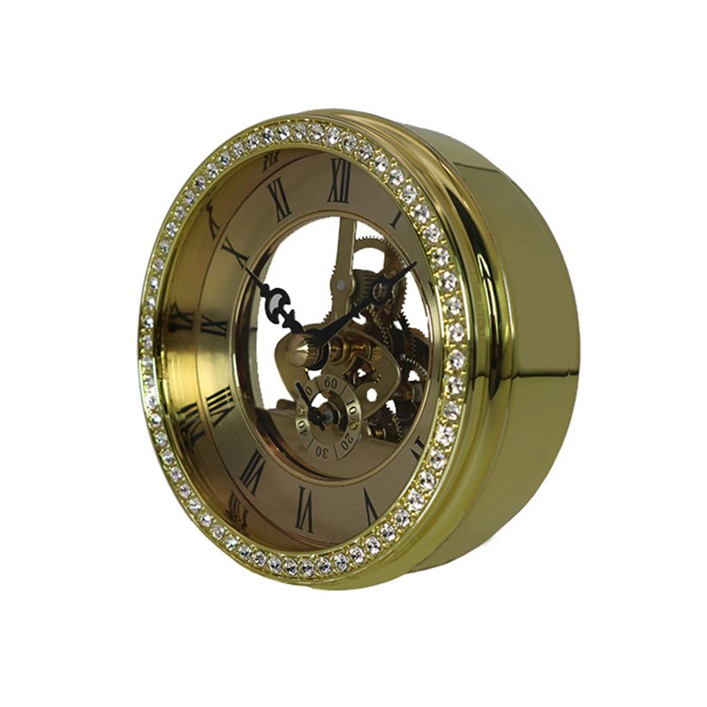 Metal Perspective Table Clocks Retro Gear Movement Wall Clock Accessories for Handmade Hanging Clocks Replacement Part