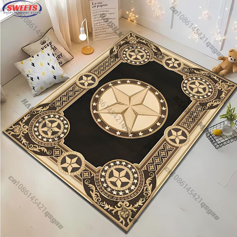 Free Shipping! "Western Cowboy Theme Rug for Living Room Décor" Carpet for Home Sofa Bedroom, Gift