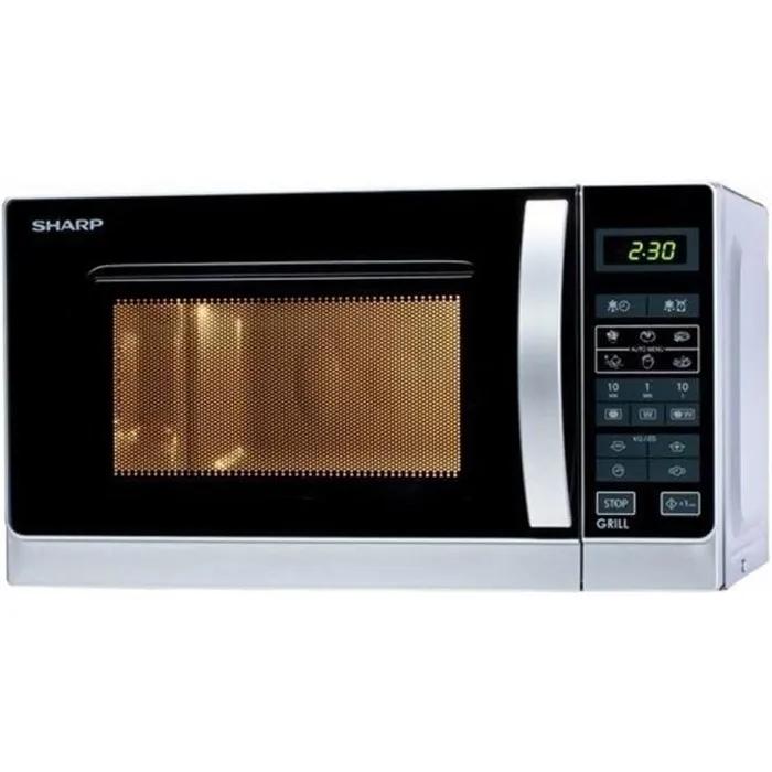 Sharp R-642INW Microwave Oven 800W Silver