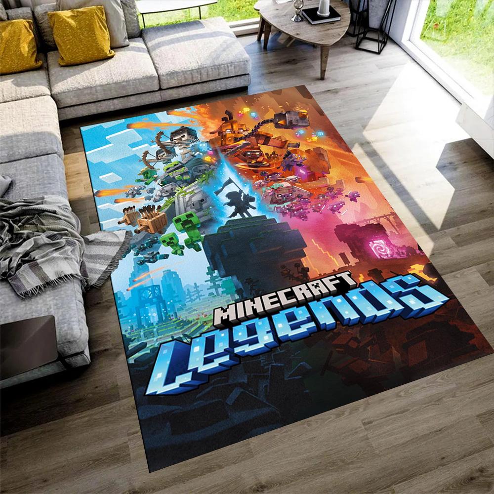 Minecraft Floor Mat Design for Bedrooms Kitchen Foyer Decorate room Anti-slip Rug Anime Office Decor Wedding Party Gift