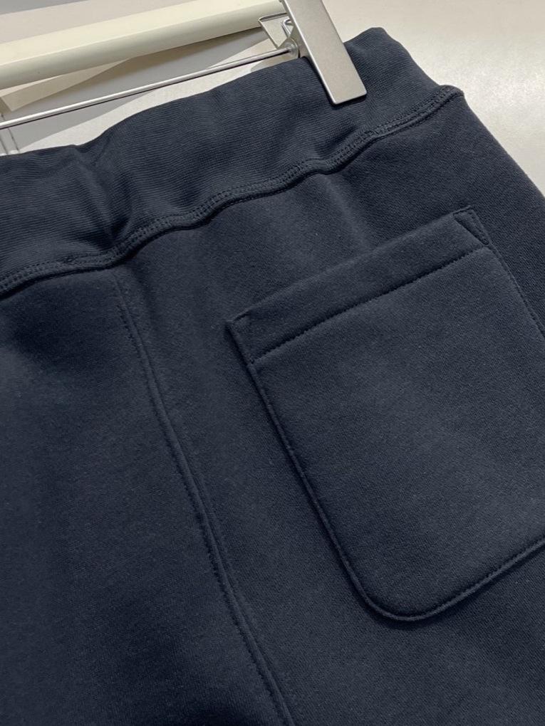 

Unisex Little Horse Embroidery Joggers - Actual Shot S чёрный