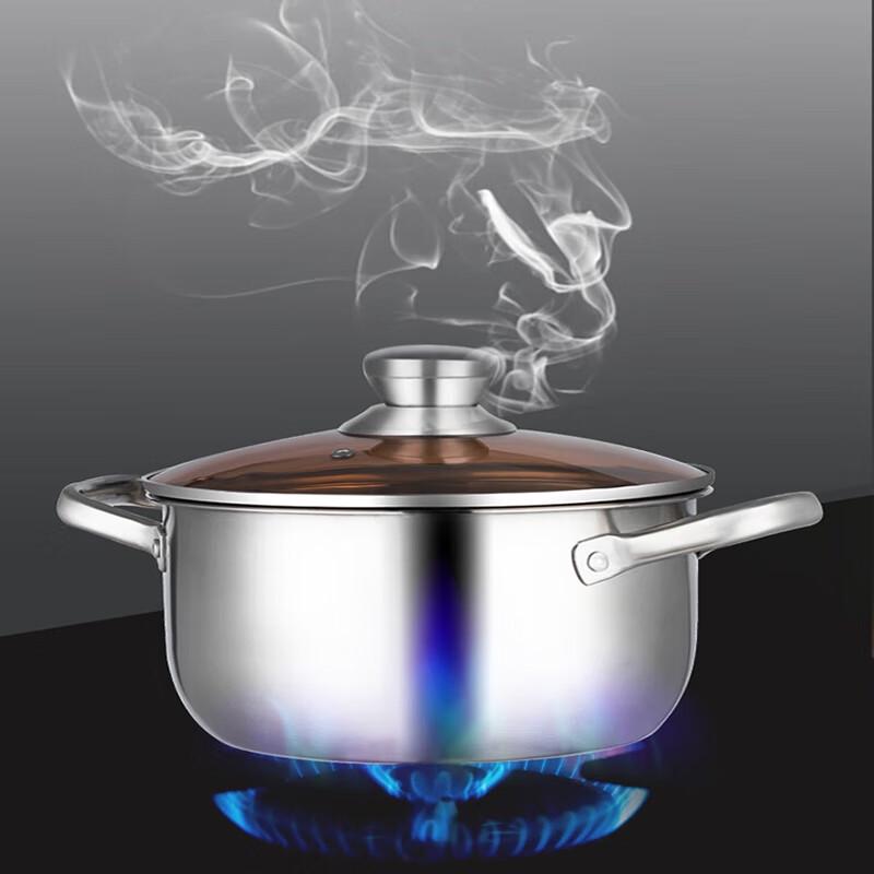 Yifule Starry Edelstahl 2-teiliges Topfset