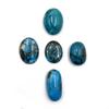 Natural Iranian Turquoise Mix Cabochon Loose Gemstone Lot 6 Pcs 21*12-17*13 MM 100 CT For Jewelry Making