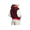 Adidas Originals Clover Spliced Logo Printed Casual Jacket Women Jacket Red HY4185