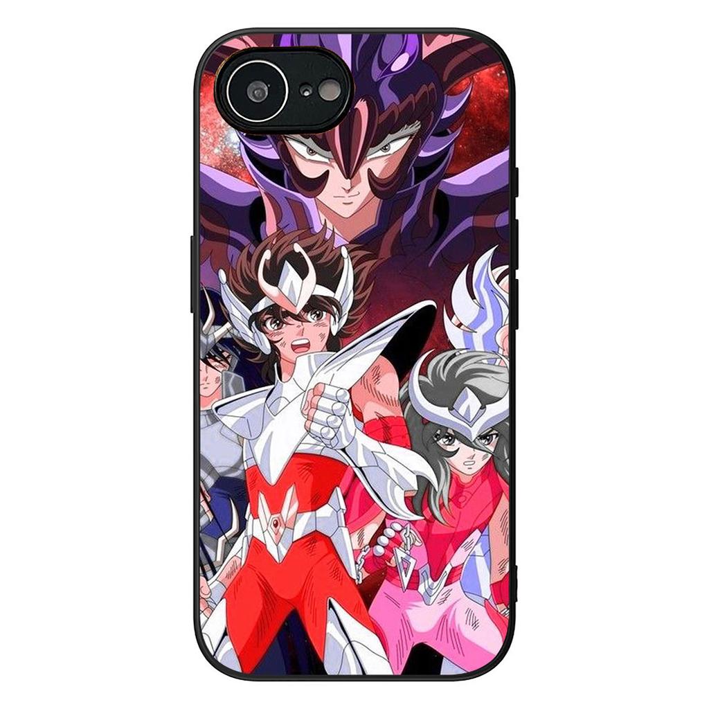 Anime Saint Cartoon Seiya Phone Case for Samsung Galaxy S22 S21 S20 FE Ultra Plus A35 A36 A37 A33 A34 A04 A71 Protective Cover
