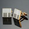 Treble Clef Guitar Cuff Links Drum Music Instrument Series Cufflinks Music Note Sleeve Button  Men