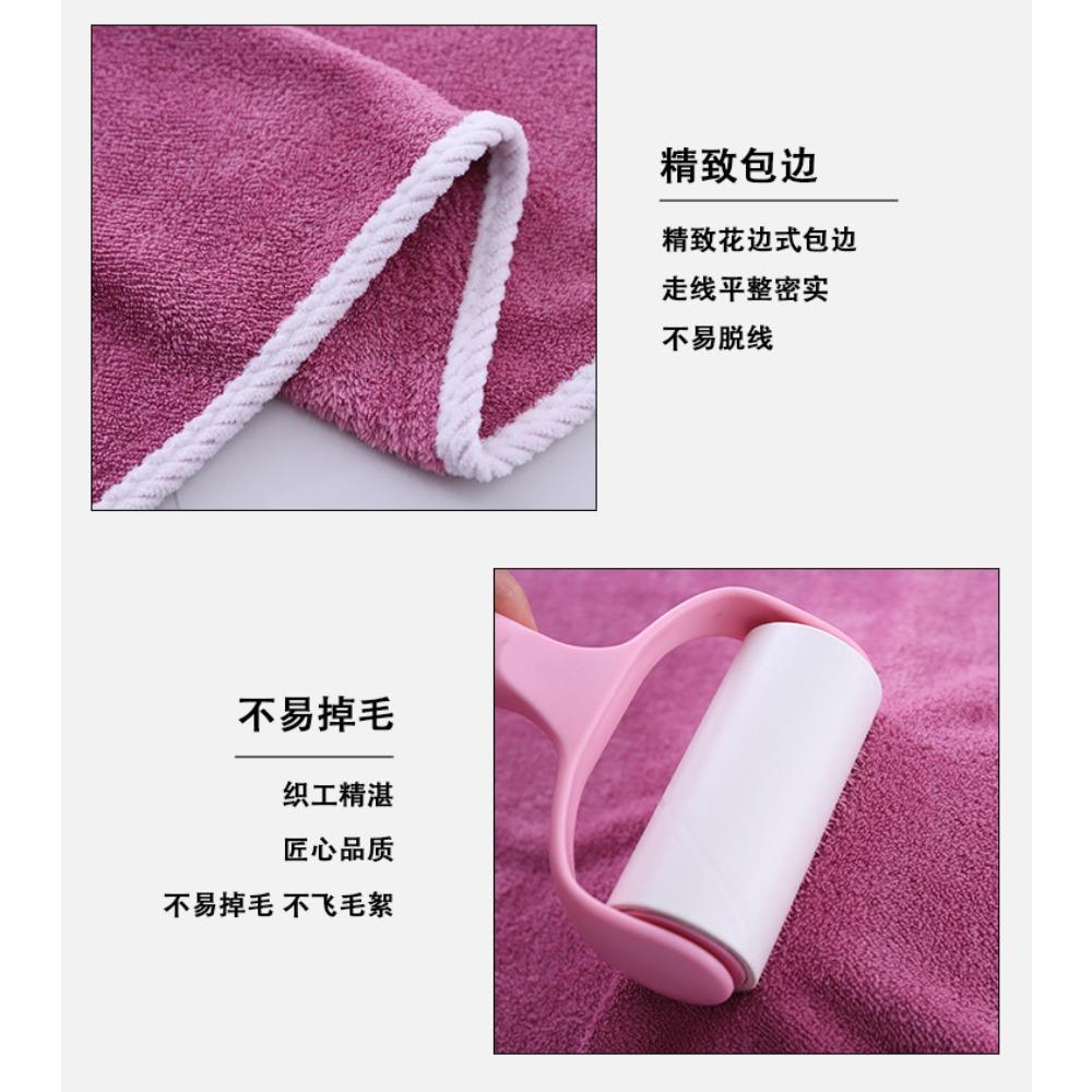 Coral Fleece Bath Skirt Wearable Wrap Home Bath Robe Adult Women Thickened Absorbent Towel Bath Dress