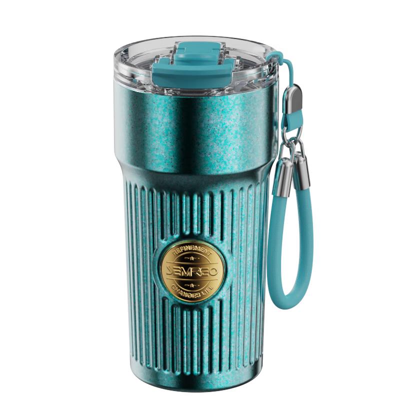 Simio Double-Layer Pure Titanium Insulated Coffee Cup