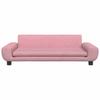 Dog Bed Pink 100x54x33 Cm Velvet