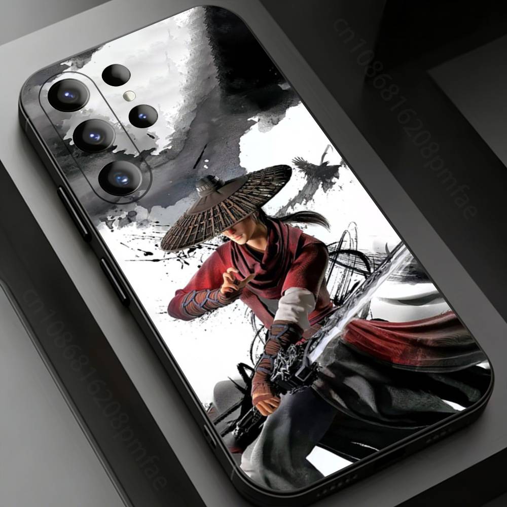 Chinese Martial Arts Heroes Phone Case for Samsung Galaxy S20,23 Ultra S24,22 Plus S25,26,21FE TPU Cover