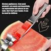 Edelstahl Wassermelonenschneider Windmühlenform Design Effizienter Schneider Küchenhelfer Salat Obstschneider Werkzeug