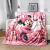1pc Minnie Printing Blanket - Soft, All-Season Throw for Living Room, Bedroom,Personalized Gift with Adorable Cartoon Design