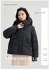 Women's 2025 Winter Hooded Down Cotton Puffer Jacket - Stylish Korean Short Outerwear Coat