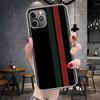 Luxury Sports Line Cool Stripes Soft Phone Case For IPhone 11 17 Air 16E 16 Pro Max 15 + 14 Plus 13 Mini 12 Apple 7 SE 8 Fundas