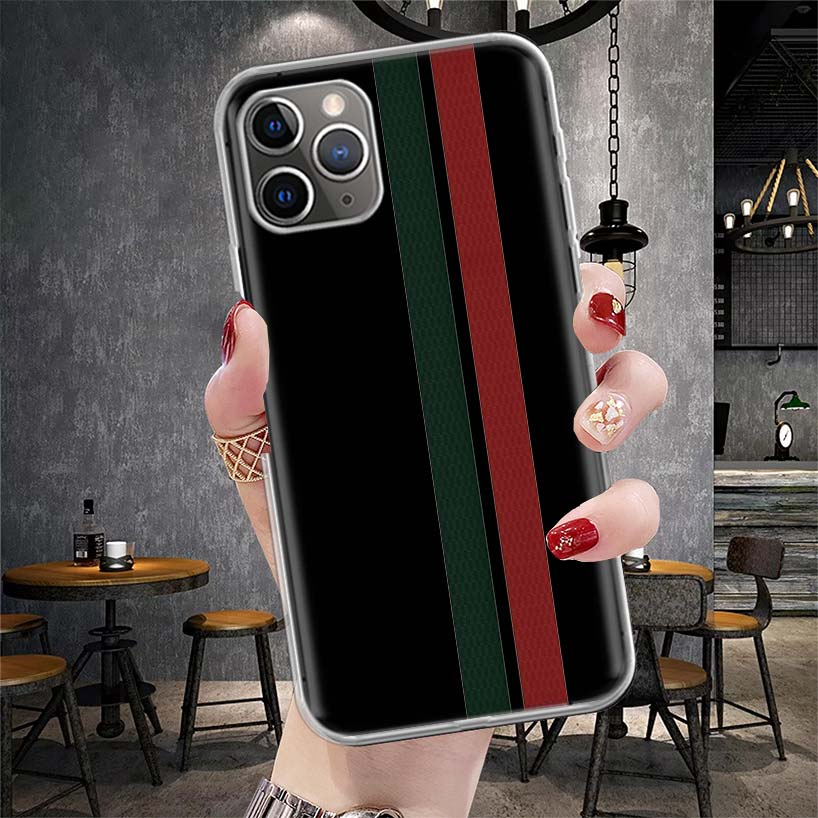 Luxury Sports Line Cool Stripes Soft Phone Case For IPhone 11 17 Air 16E 16 Pro Max 15 + 14 Plus 13 Mini 12 Apple 7 SE 8 Fundas