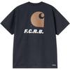 Carhartt WIP × F.C. Echte Bristol Kollaboration SS26 Tasche Kurzarm T-Shirt Unisex Oberteile A261050-01-XX