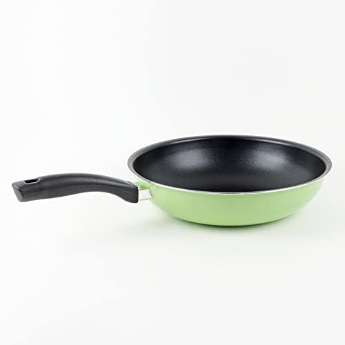 Delish HB-7872 Non-stick Frying Pan, 28cm, Green, for Gas Stoves Only