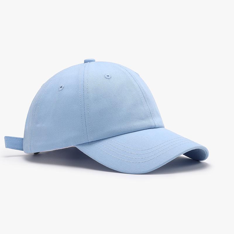 Spring Autumn Outdoor Cotton Baseball Caps For Men Women New Solid Sunhat Sunscreen Cap Sports Cycling Fishing Running Hats