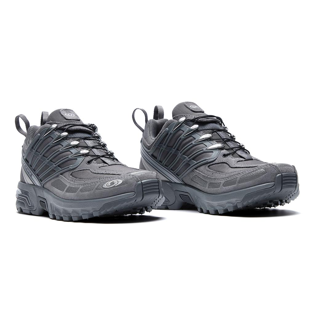 SALOMON ACS Pro Leather Castlerock Alloy Unisex Sneakers Grey L47867300