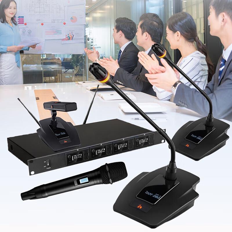 Wireless Conference Dual Lavalier/Headset Microphone System (CN version)