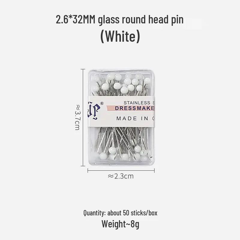 Pearl Head Quilting Pins for Dressmaking and Crafts