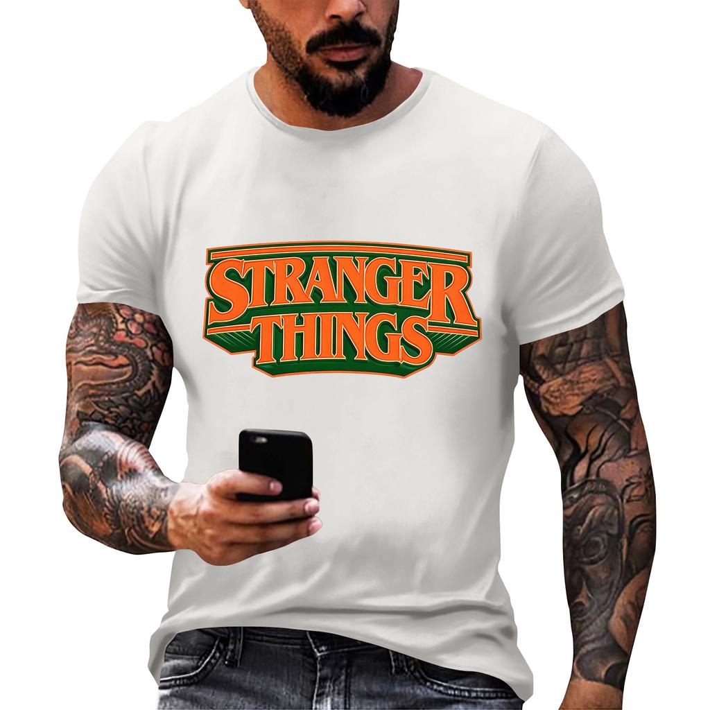 Men's Short Sleeve T-Shirt With Movie And TV Print