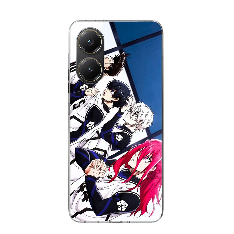Blue Lock Isagi Yoichi Phone Case For Xiaomi Poco F7 Ultra X7 X6 Pro X5 Redmi 15 15C 13 13C 12 12C 10 10A 10C 9 9A 9C 9T Shell P