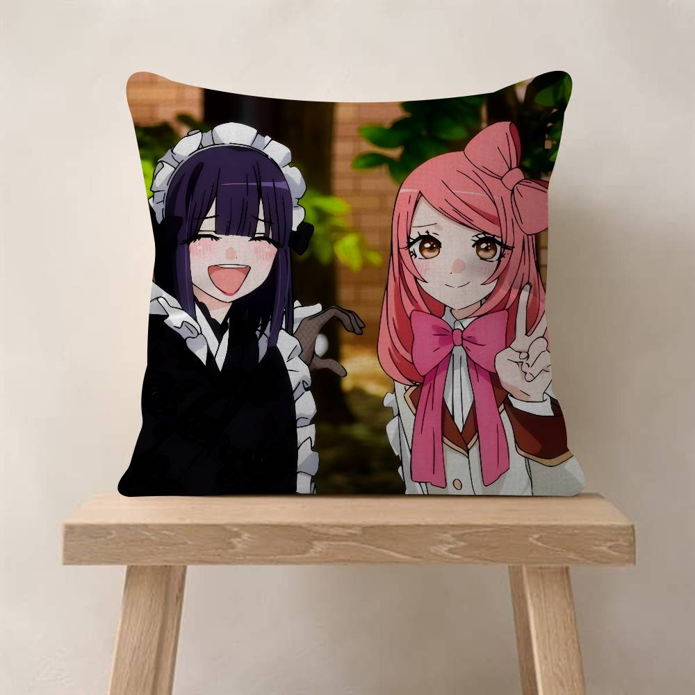 My Dress Up Darling Anime Pillow Gift Home Office Decoration Bedroom Sofa Car Cushion Cover Case 45x45