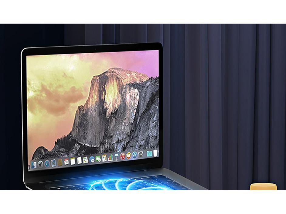 Adjustable Turbo Cooling Laptop Stand: Suspended Carbon Steel Base for Heightened Cooling