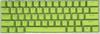 KEYCAPS Standard Light Green Keycaps for Profile Mechanical Keyboards
