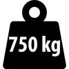 Metal Storage Rack 150 X 75 X 30 Cm Humberg Hr-811 Black
