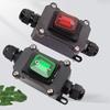12V-24V Inline Power Cord Switch 30A Junction Box Auto Accessories Marine Rocker Switch