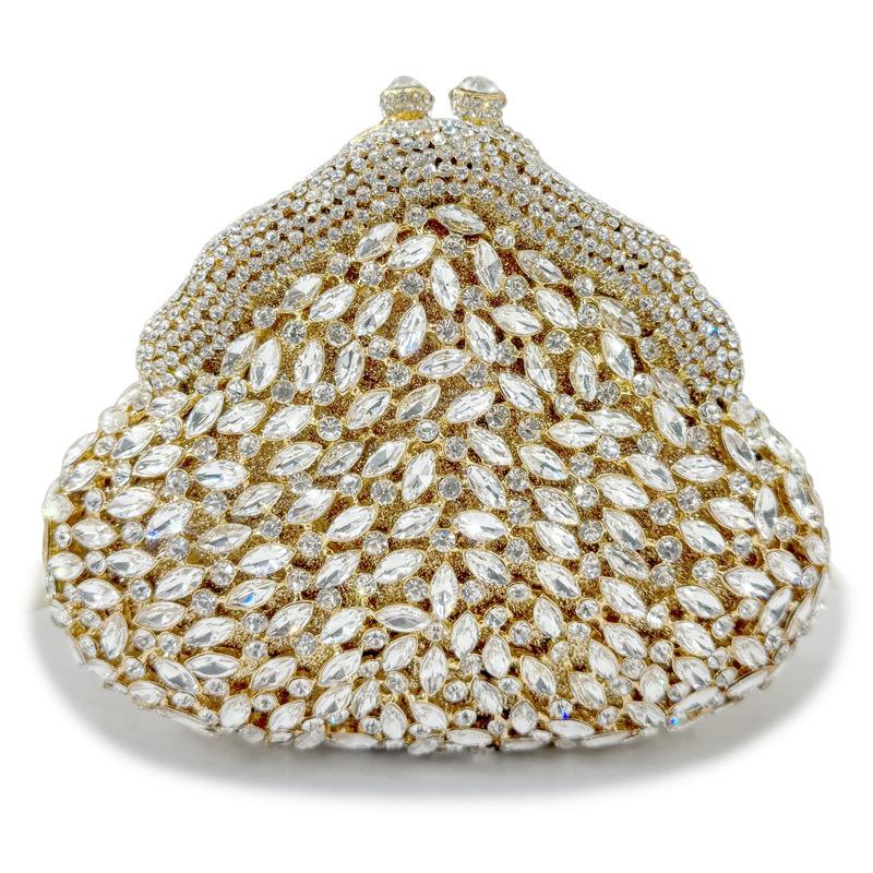 

Luxury Brand Wallet Women s Rhinestone Handbag Diamond Banquet Bag Glass Clutch Bag Wedding Stone Evening Bag Party Dinner Bag