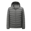 New National Standard Light Down Jacket Men's Short Autumn and Winter New Medium-green Casual Hooded Duck Down Men's and Women's Jackets