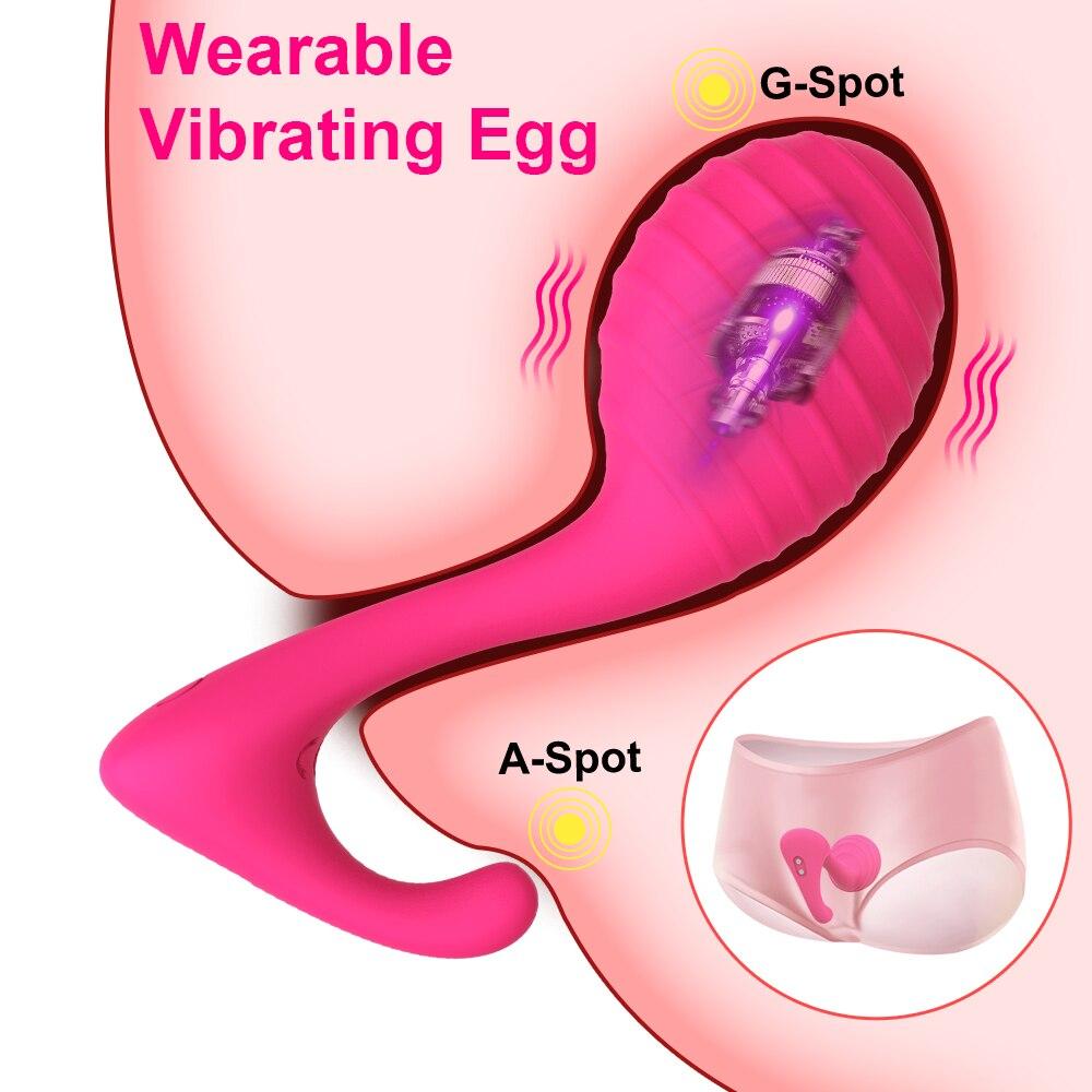 Bluetooth-Dildo-Vibratoren für Frauen, Orgasmus, kabellose APP-Fernbedienung, G-Punkt-Höschen, vibrierende Eier, Sexspielzeug für Erwachsene, Paare