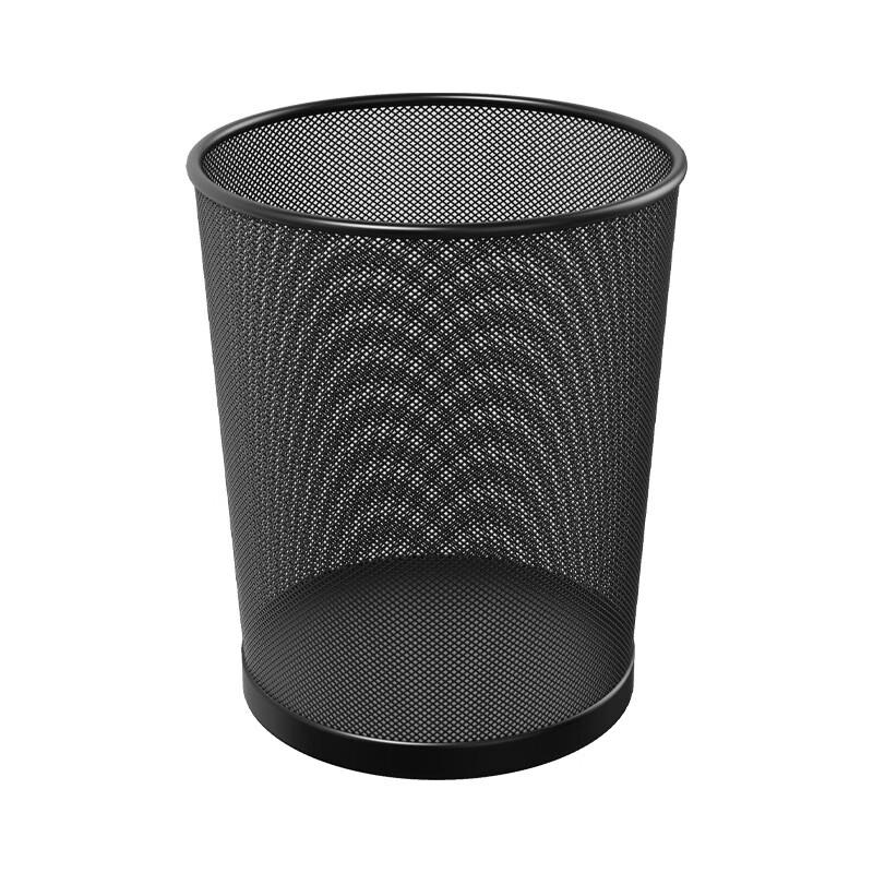 Jingjiang Metal Mesh Office Waste Bins, 3-Pack