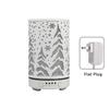 Ultrasonic Air Humidifier 100ml Timing Function Aroma Diffuser Hollowed-out Tree Humidifier Room Scent Diffuser with LED Lights