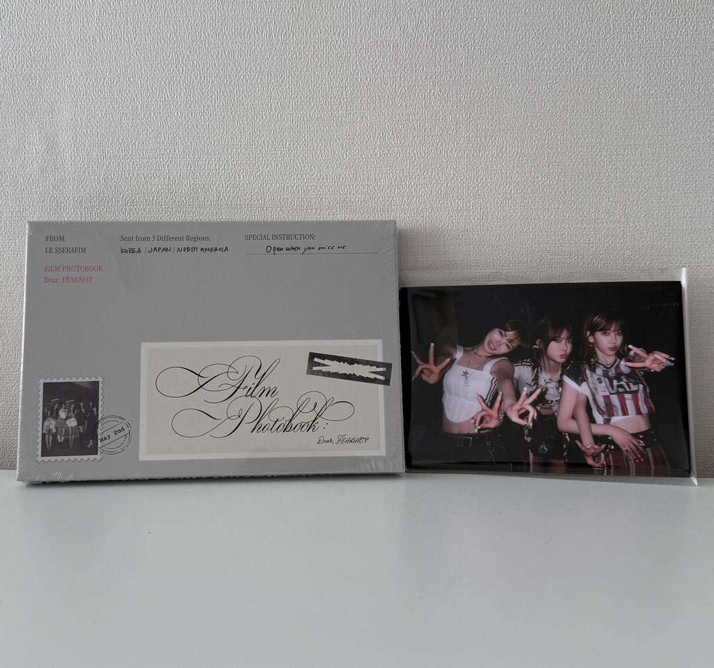 Le sserafim 'FILM PHOTOBOOK : Dear, FEARNOT' (Official Merchandise)